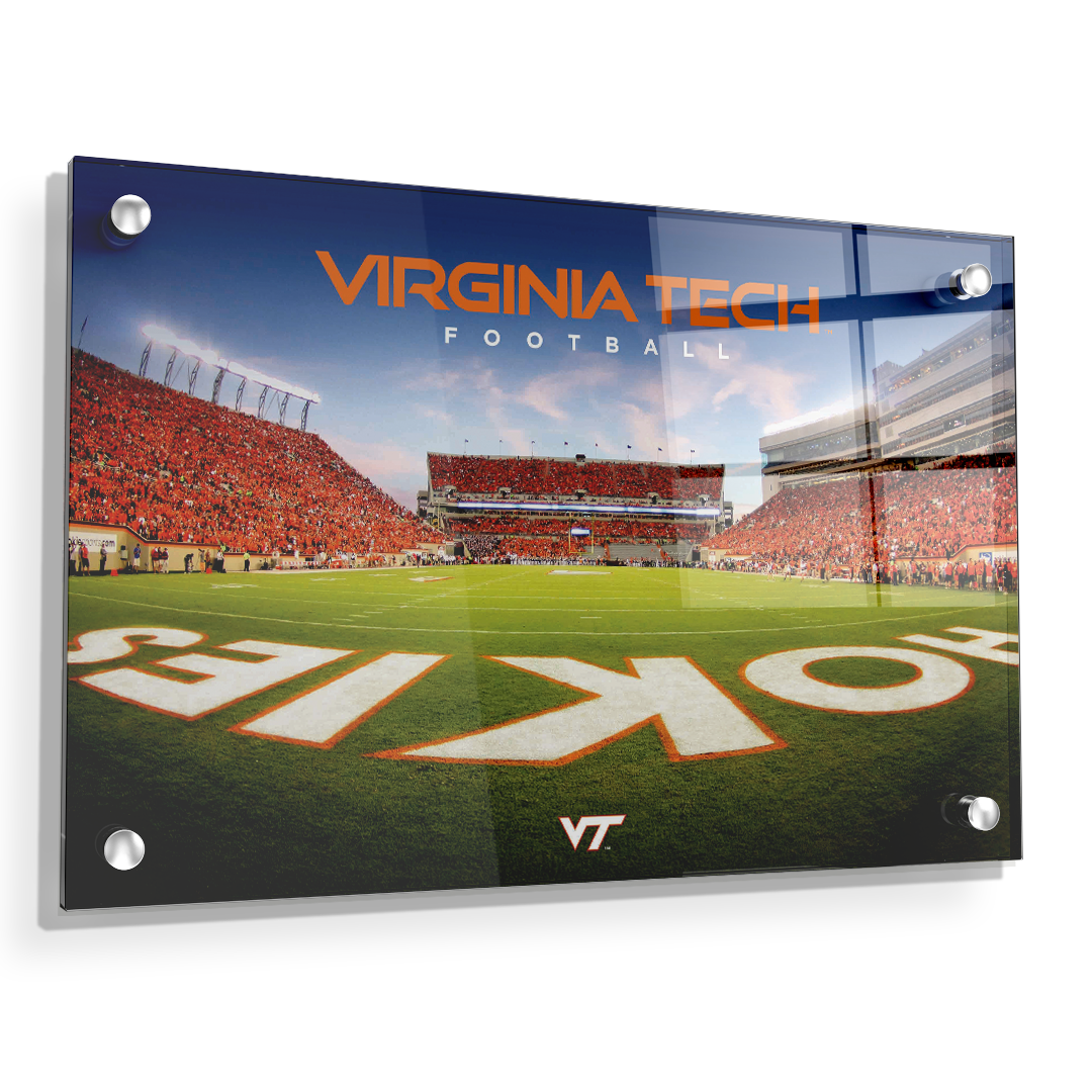 Virginia Tech Hokies - VT Tech Football - College Wall Art #Canvas