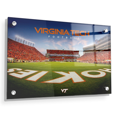 Virginia Tech Hokies - VT Tech Football - College Wall Art #Acrylic