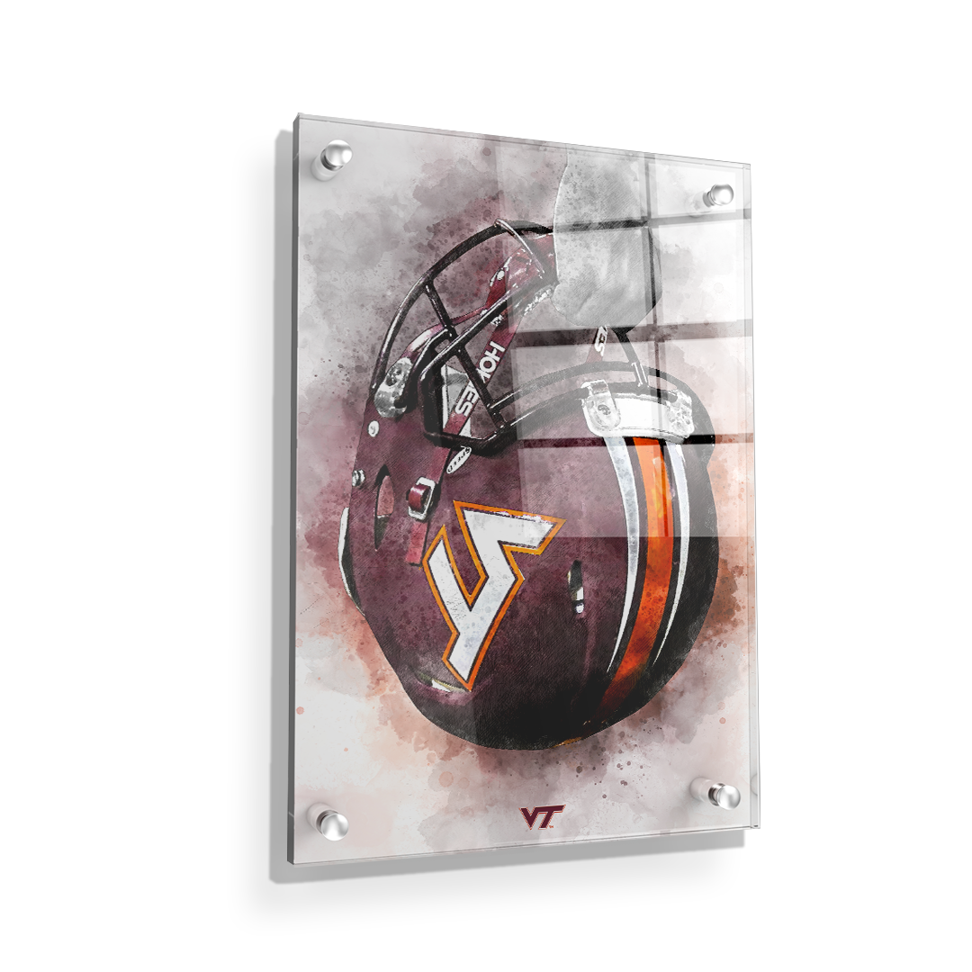 Virginia Tech Hokies - Battle Ready Hokie - College Wall Art #Canvas