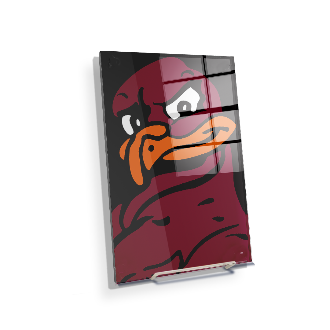Virginia Tech Hokies - Hokie Bird - College Wall Art #Canvas