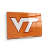 Virginia Tech Hokies - VT Orange - College Wall Art #Acrylic Mini