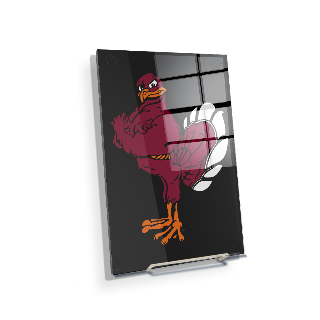 Virginia Tech Hokies - Hokie Bird 2 - College Wall Art #Canvas