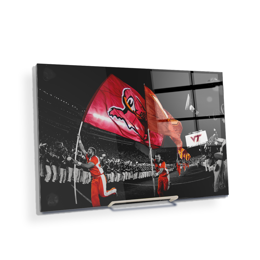 Virginia Tech Hokies - Enter Sandman - College Wall Art #Canvas