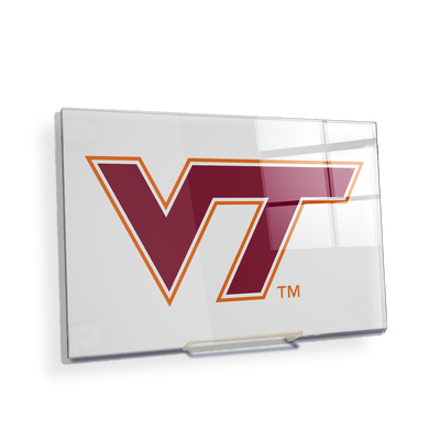 Virginia Tech Hokies - VT White - College Wall Art #Acrylic Mini