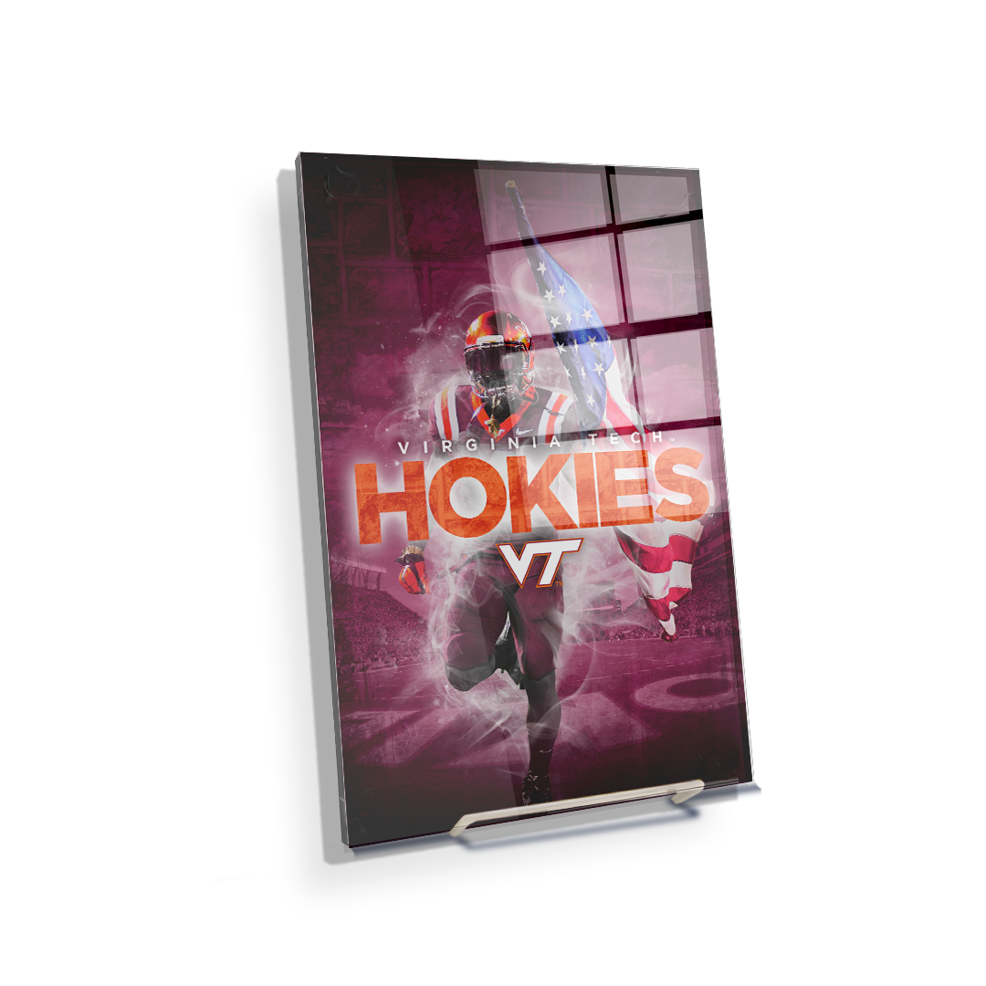 Virginia Tech Hokies - Hokie Smoke - College Wall Art #Canvas