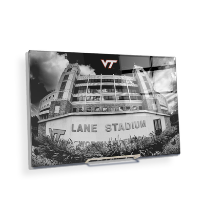Virginia Tech Hokies - Lane Stadium Black & White - College Wall Art #Acrylic Mini