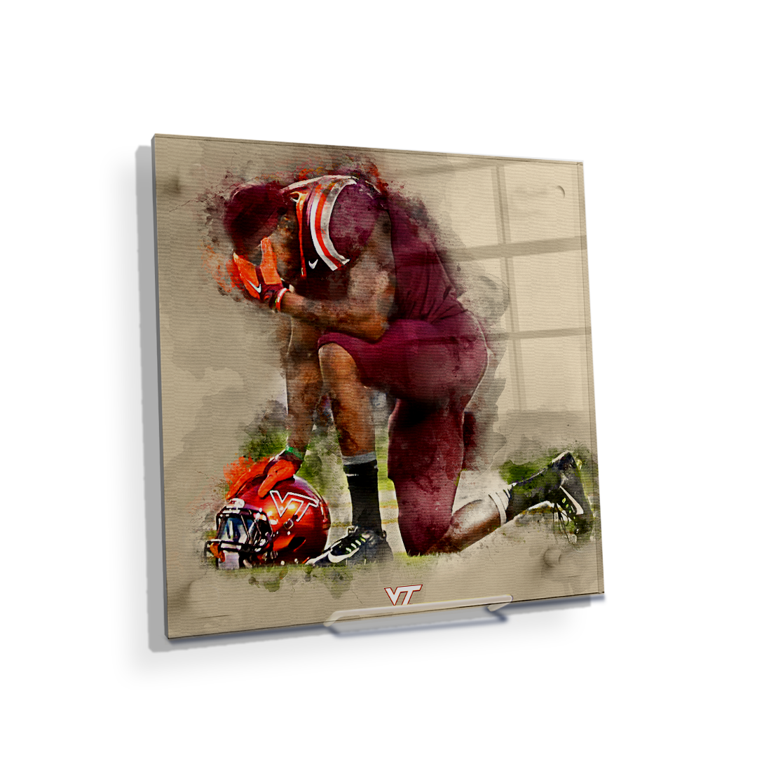 Virginia Tech Hokies - VT Pray - College Wall Art #Canvas