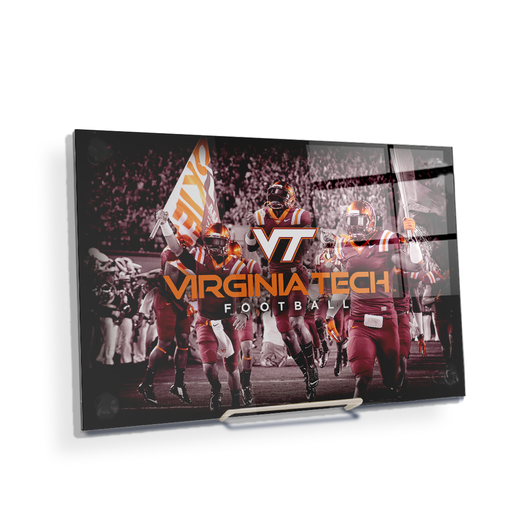 Virginia Tech Hokies - Virginia Tech Football - College Wall Art #Canvas