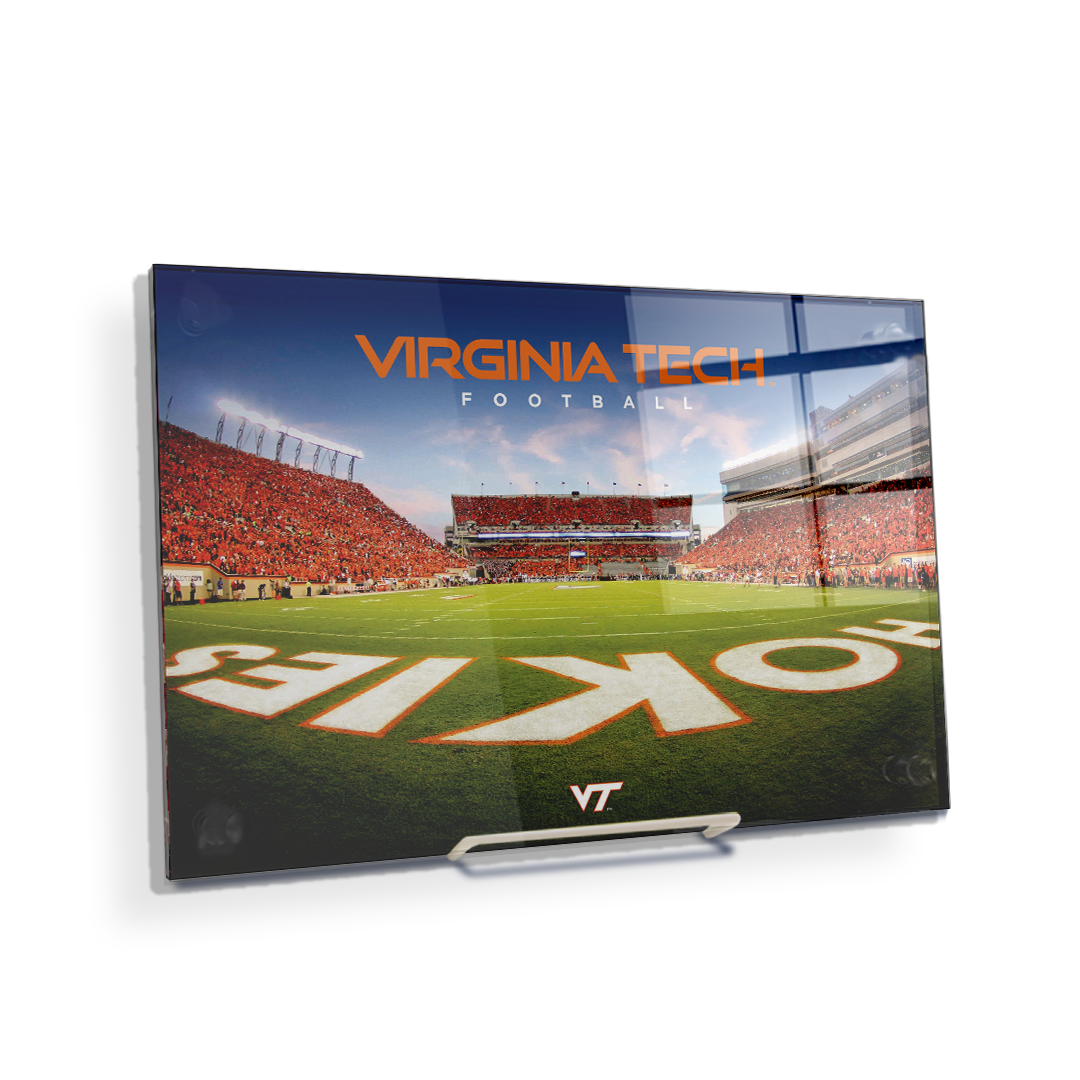 Virginia Tech Hokies - VT Tech Football - College Wall Art #Canvas