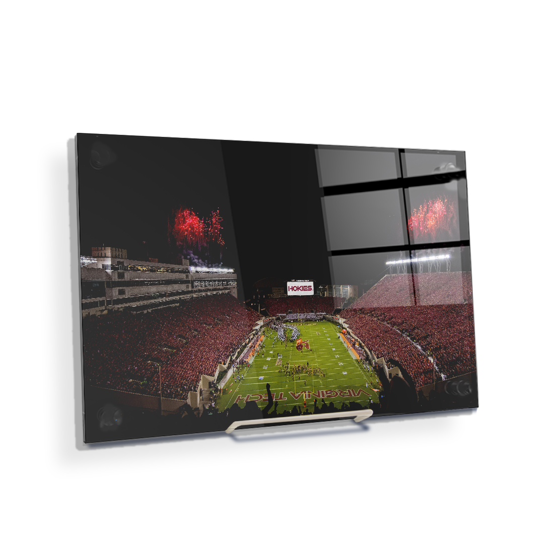 Virginia Tech Hokies - Enter Sandman Lane Stadium - College Wall Art #Canvas