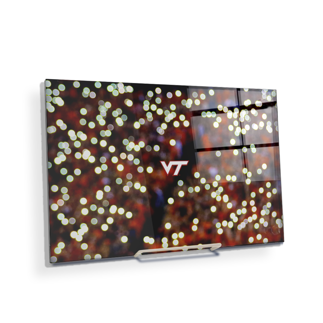 Virginia Tech Hokies - Light Up Lane - College Wall Art #Canvas