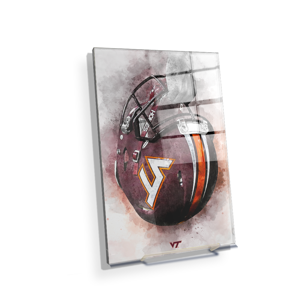 Virginia Tech Hokies - Battle Ready Hokie - College Wall Art #Canvas