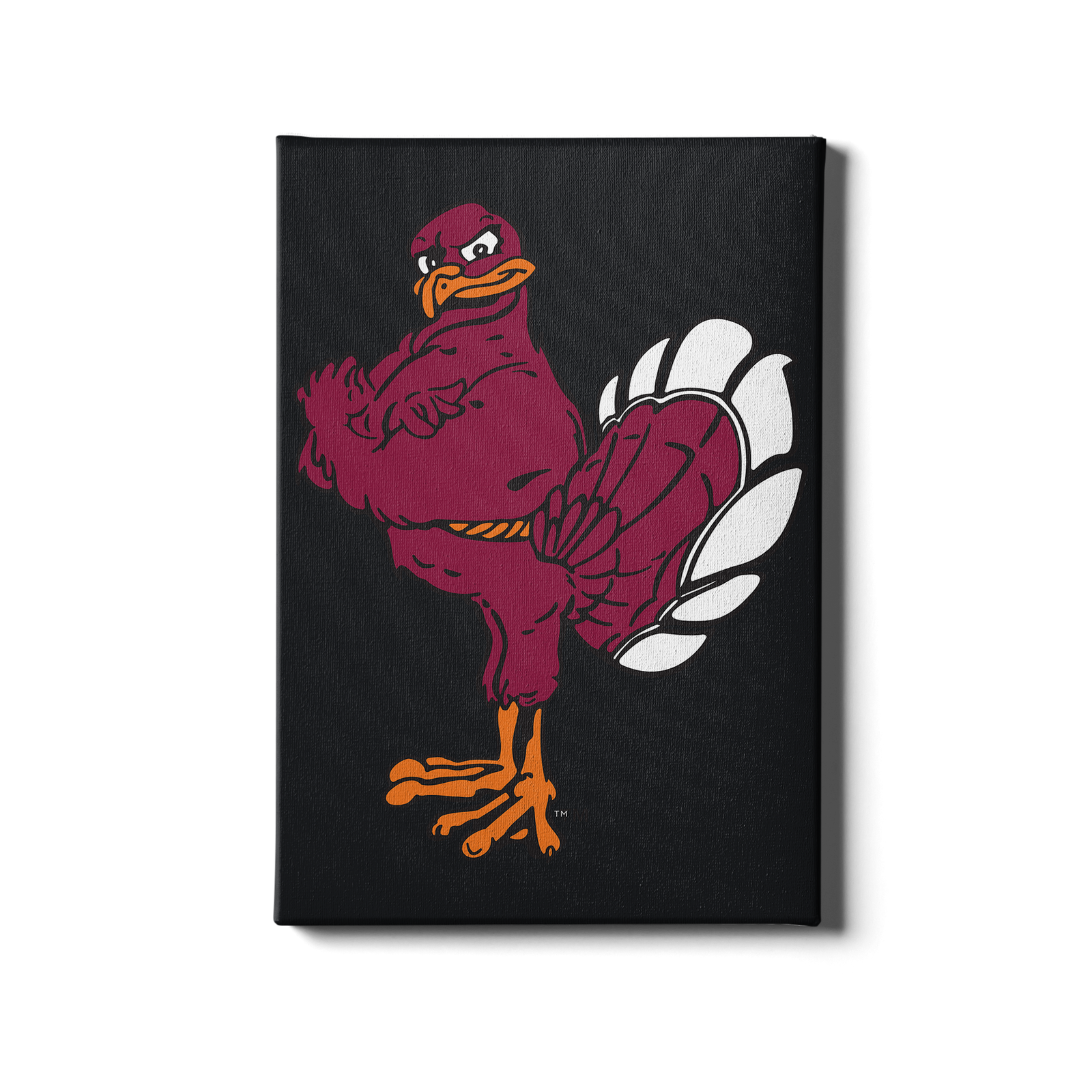 Virginia Tech Hokies - Hokie Bird 2 - College Wall Art #Canvas