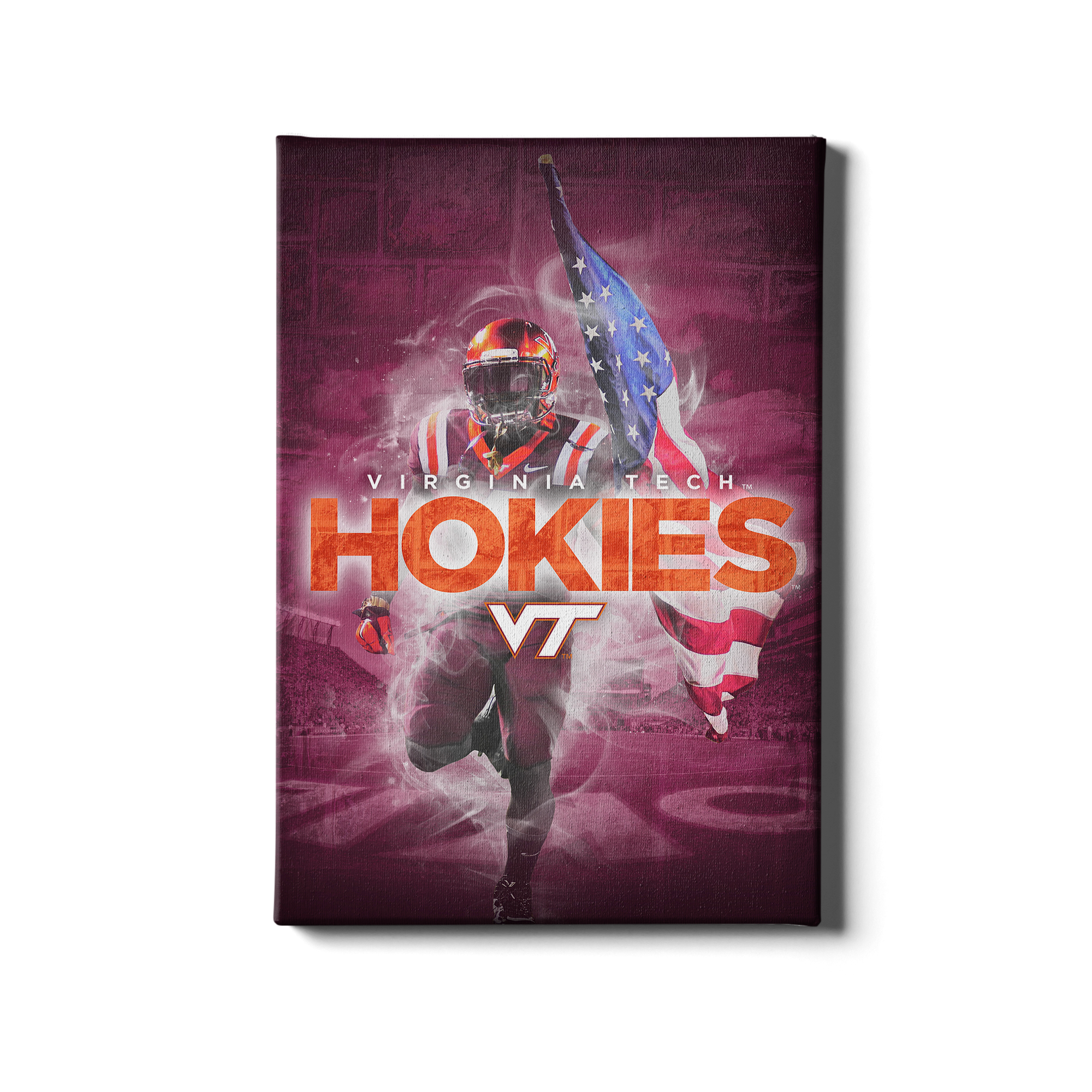 Virginia Tech Hokies - Hokie Smoke - College Wall Art #Canvas