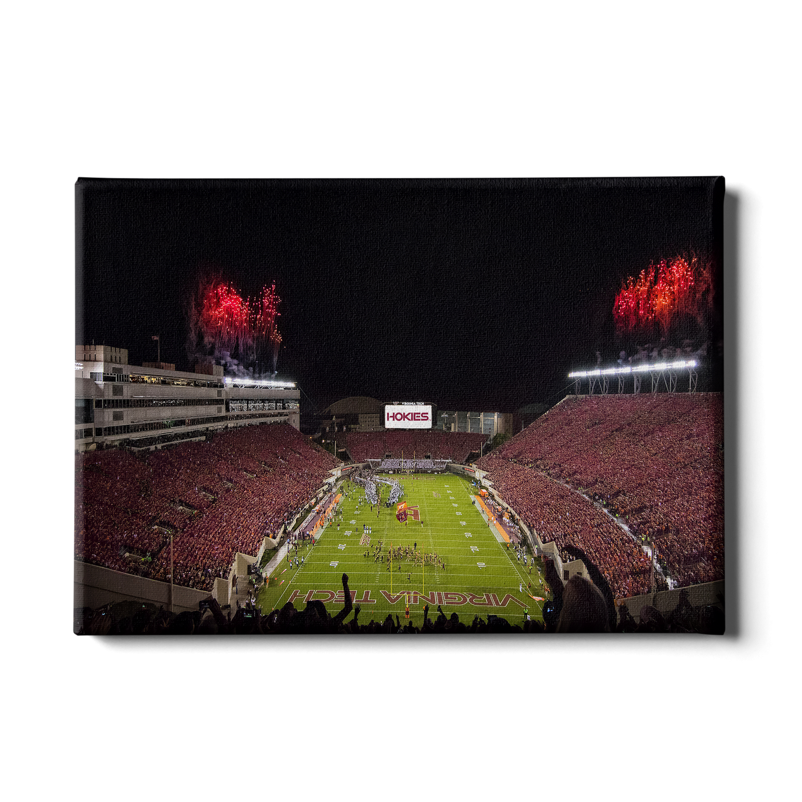 Virginia Tech Hokies - Enter Sandman Lane Stadium - College Wall Art #Canvas
