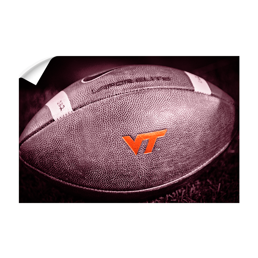 Virginia Tech Hokies - VT Football - College Wall Art #Canvas