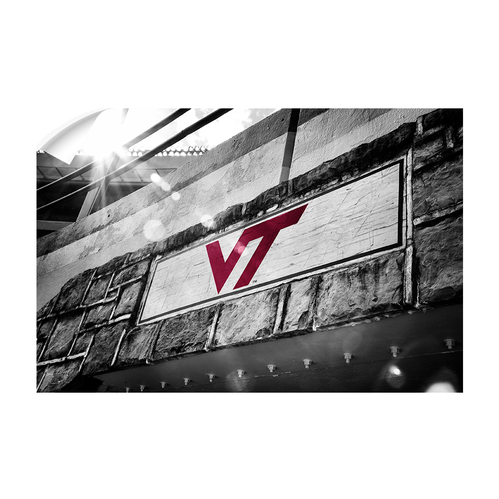 Virginia Tech Hokies - Worsham Field Entrance -College Wall Art #Canvas