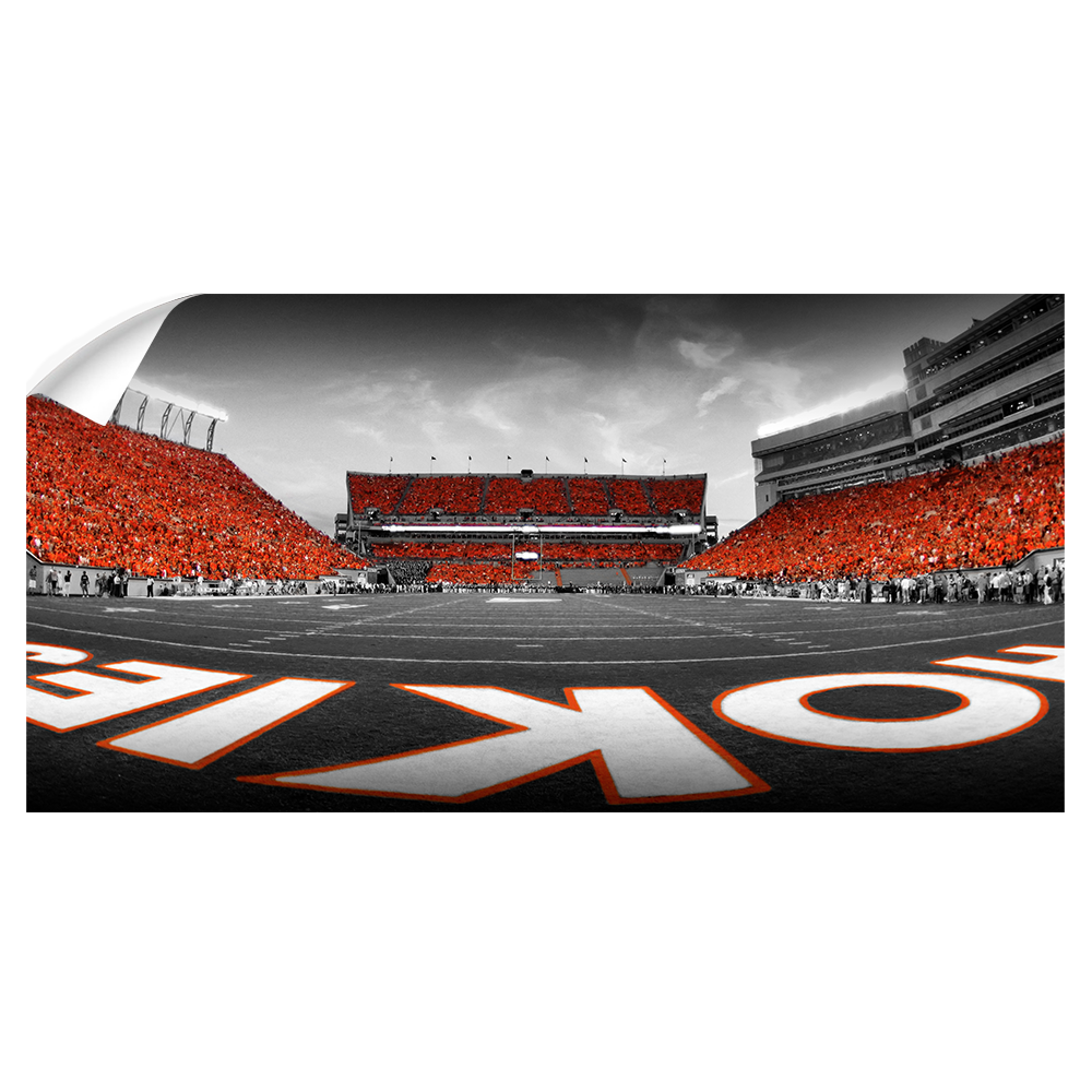 Virginia Tech Hokies - Lane Stadium End Zone Pano - College Wall Art #Canvas