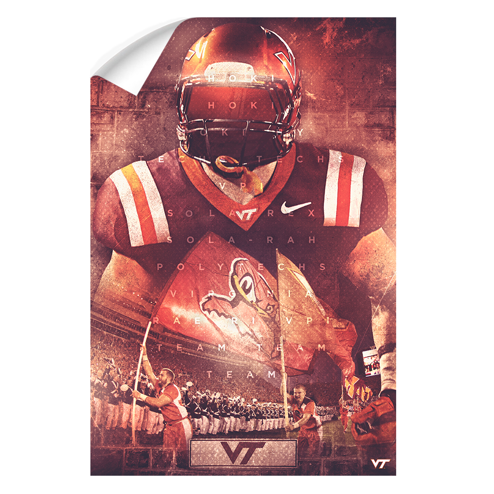 Virginia Tech Hokies - Ultimate Hokie - College Wall Art #Canvas