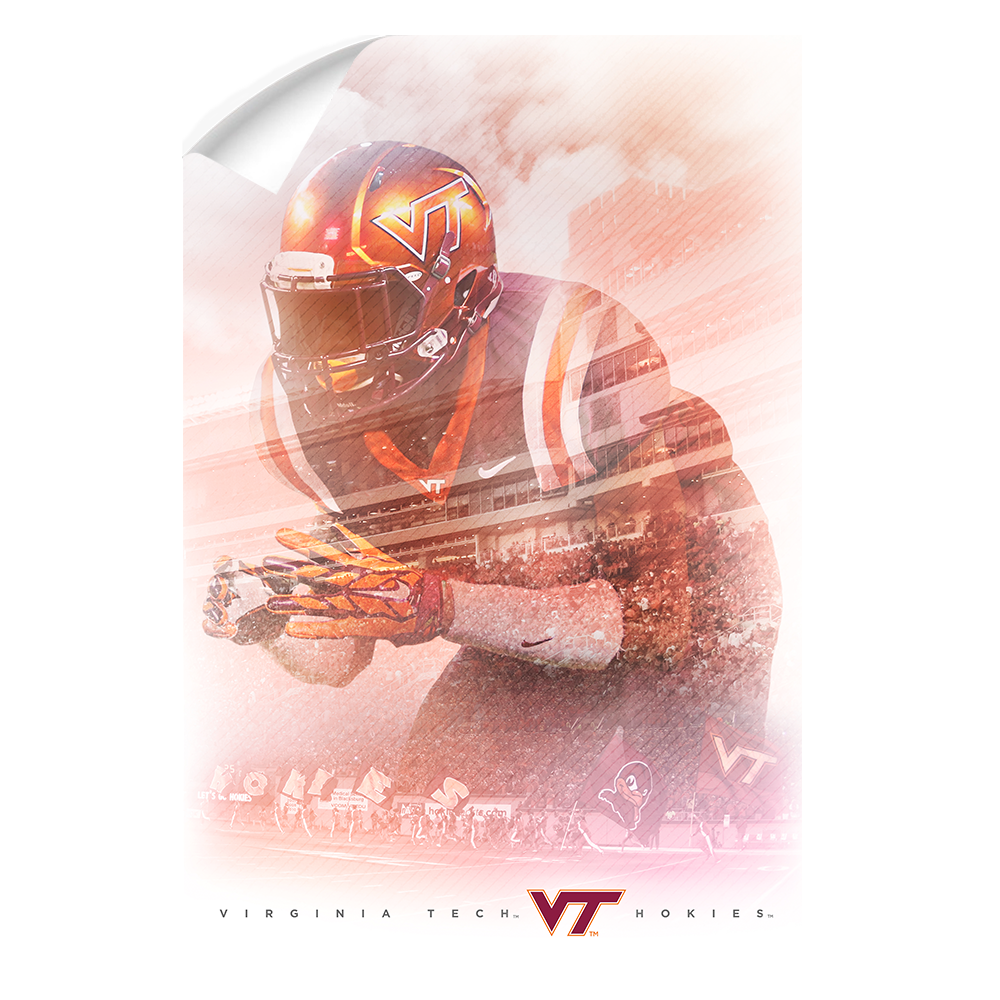 Virginia Tech Hokies - Lets Go VT Hokies - College Wall Art #Canvas