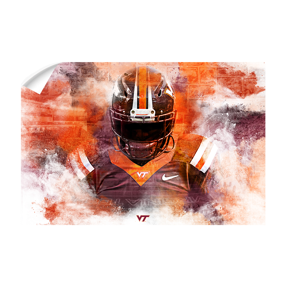 Virginia Tech Hokies - Hokie Stone - College Wall Art #Canvas