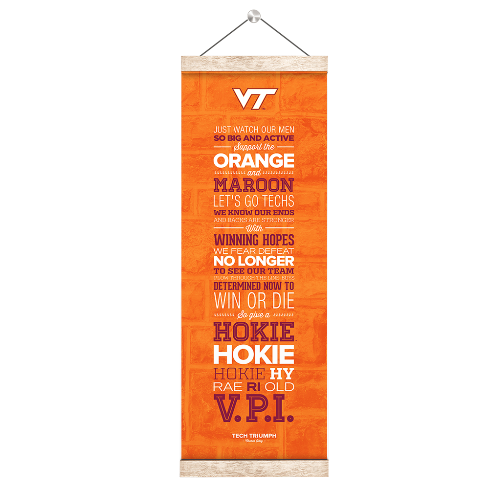 Virginia Tech Hokies - Tech Triumph - College Wall Art #Canvas