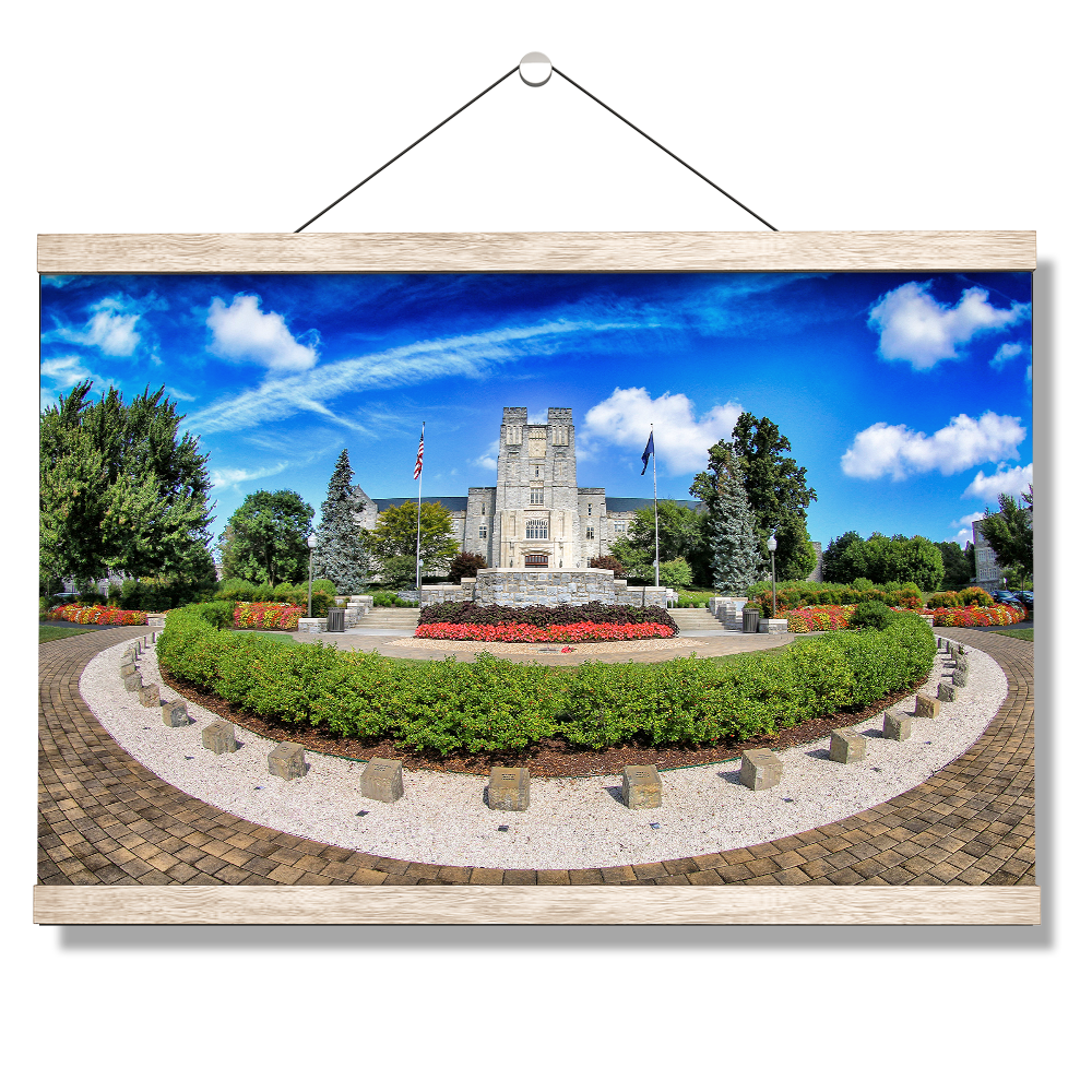 Virginia Tech Hokies - Burruss Hall - College Wall Art #Canvas