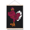 Virginia Tech Hokies - Hokie Bird 2 - College Wall Art #Hanging Canvas