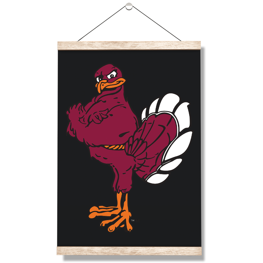 Virginia Tech Hokies - Hokie Bird 2 - College Wall Art #Canvas