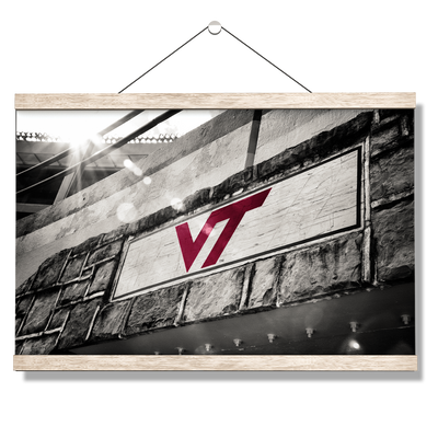 Virginia Tech Hokies - Worsham Field Entrance -College Wall Art #Hanging Canvas