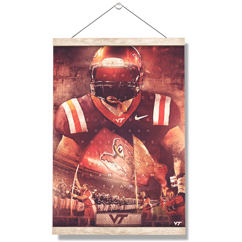 Virginia Tech Hokies - Ultimate Hokie - College Wall Art #Canvas