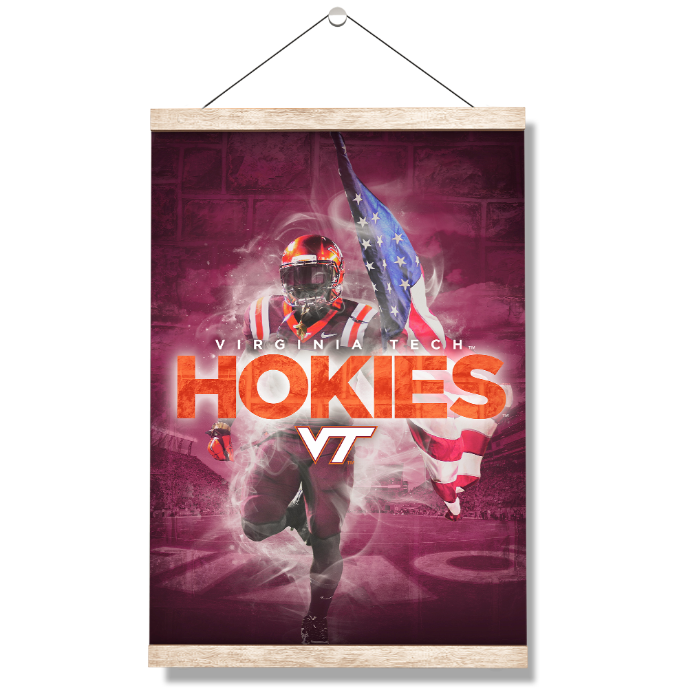 Virginia Tech Hokies - Hokie Smoke - College Wall Art #Canvas