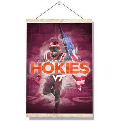 Virginia Tech Hokies - Hokie Smoke - College Wall Art #Hanging Canvas