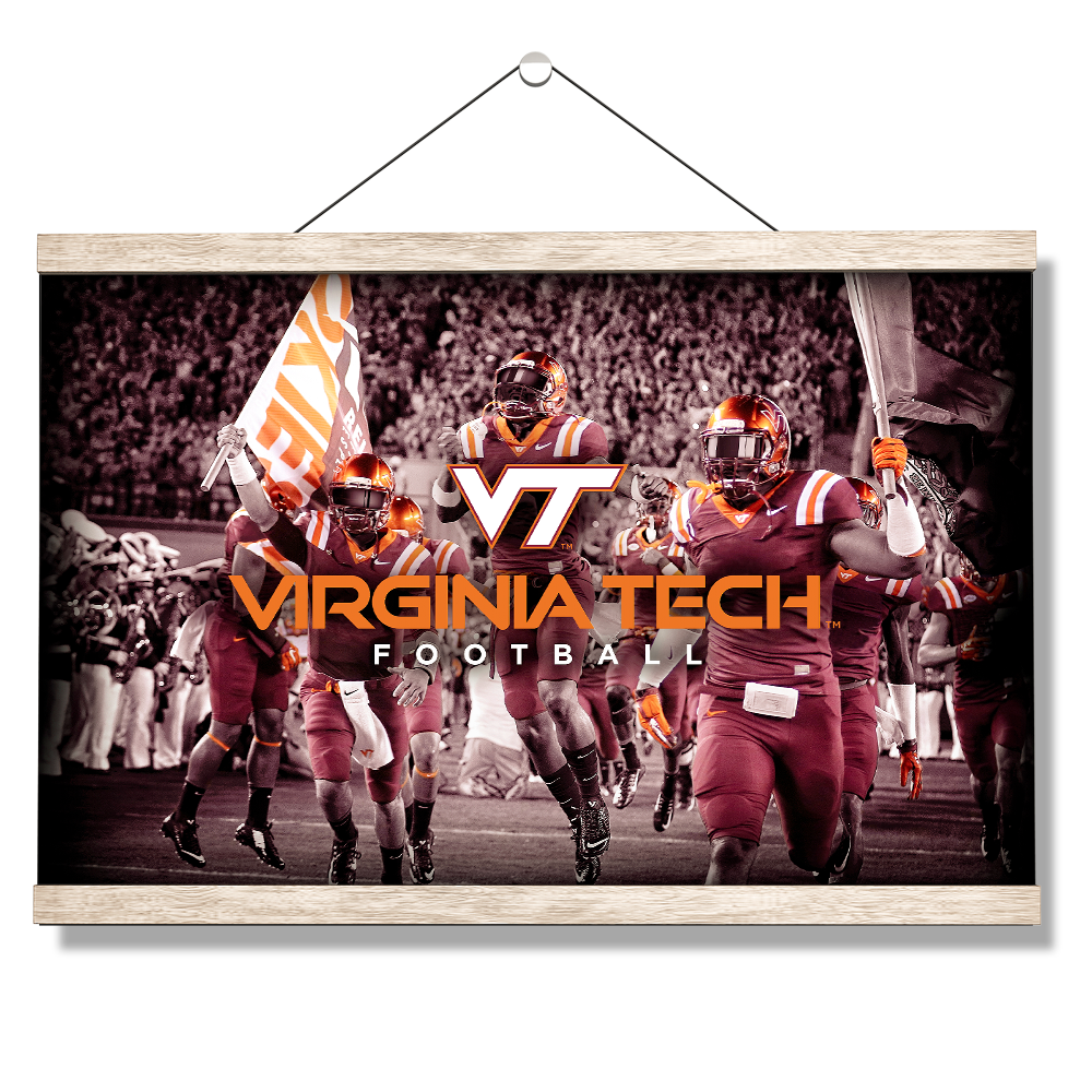 Virginia Tech Hokies - Virginia Tech Football - College Wall Art #Canvas
