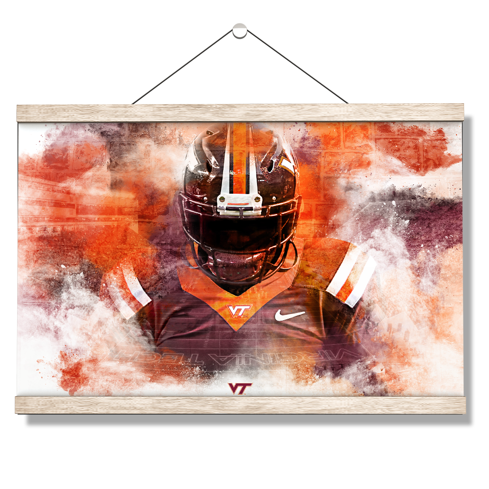 Virginia Tech Hokies - Hokie Stone - College Wall Art #Canvas