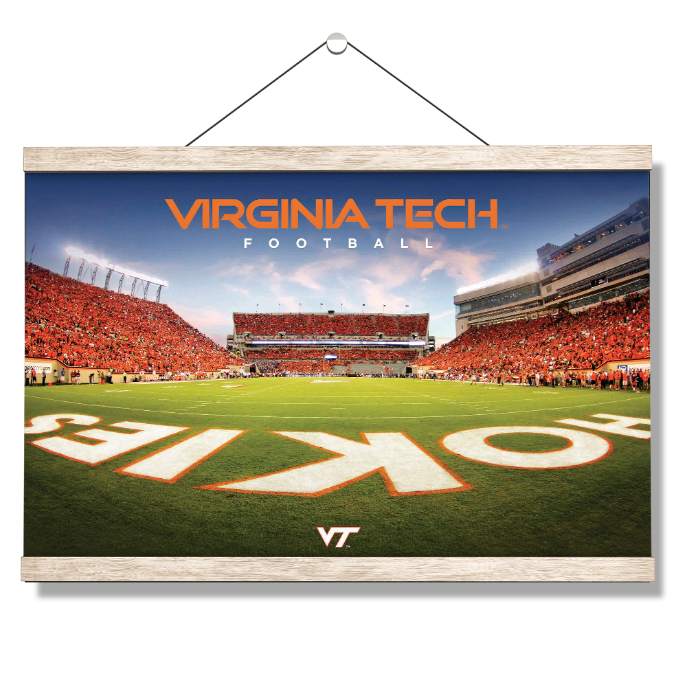 Virginia Tech Hokies - VT Tech Football - College Wall Art #Canvas