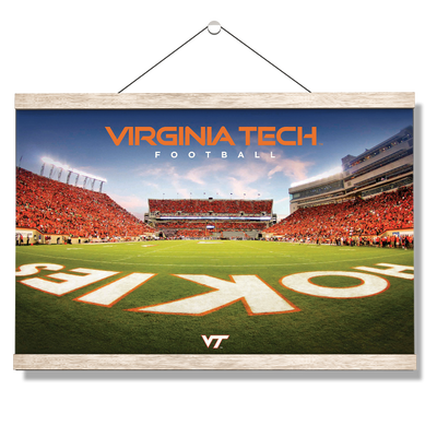 Virginia Tech Hokies - VT Tech Football - College Wall Art #Hanging Canvas