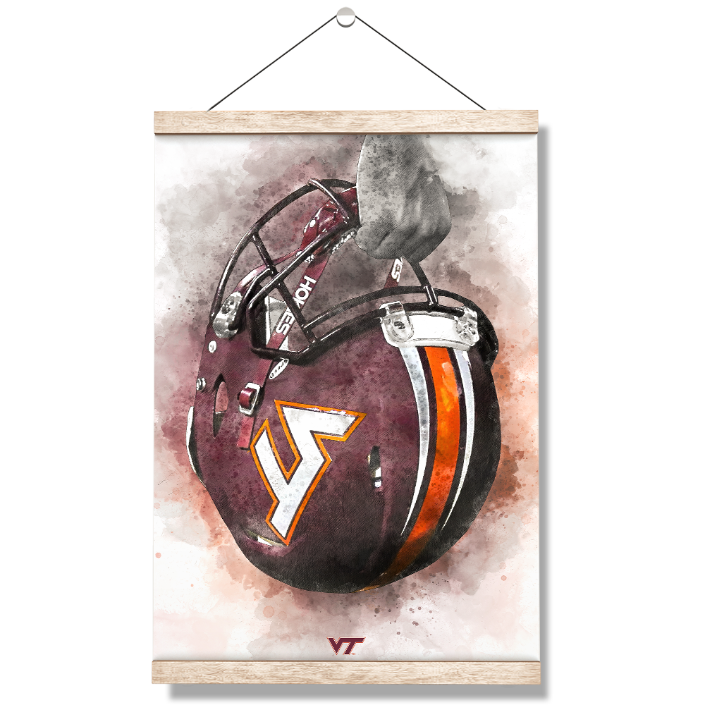 Virginia Tech Hokies - Battle Ready Hokie - College Wall Art #Canvas