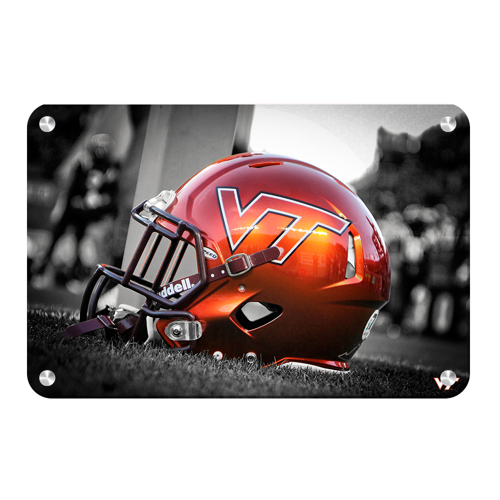 Virginia Tech Hokies - VT Helmet - College Wall Art #Canvas