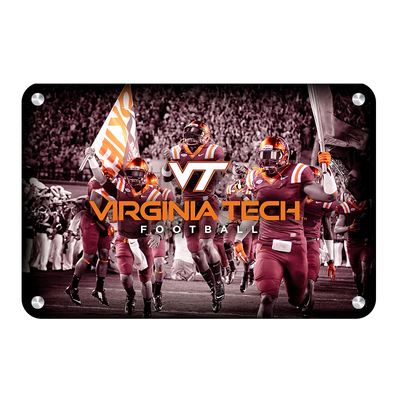 Virginia Tech Hokies - Virginia Tech Football - College Wall Art #Metal