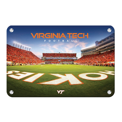 Virginia Tech Hokies - VT Tech Football - College Wall Art #Metal