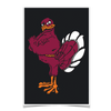 Virginia Tech Hokies - Hokie Bird 2 - College Wall Art #Poster