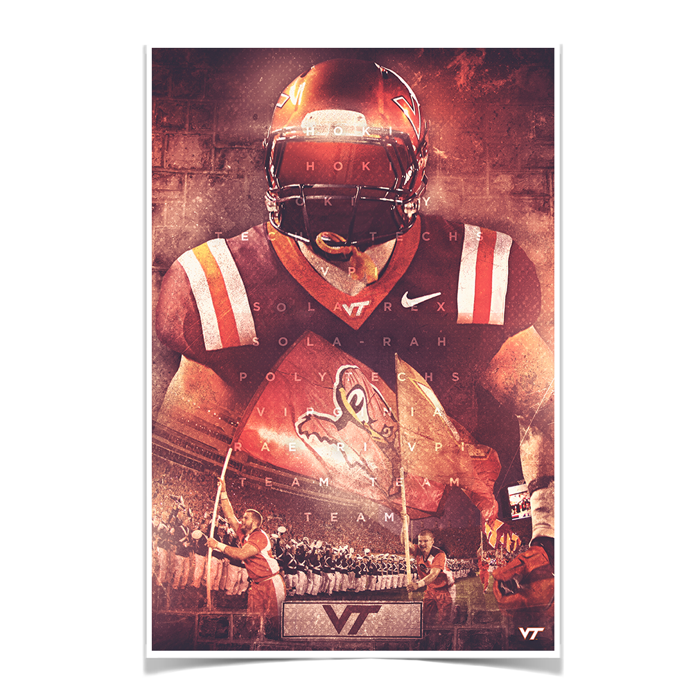 Virginia Tech Hokies - Ultimate Hokie - College Wall Art #Canvas