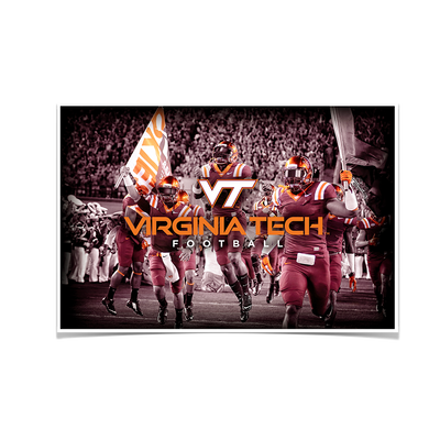 Virginia Tech Hokies - Virginia Tech Football - College Wall Art #Poster
