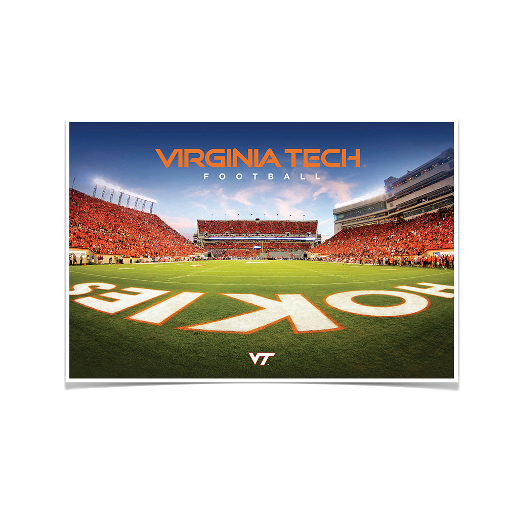 Virginia Tech Hokies - VT Tech Football - College Wall Art #Canvas