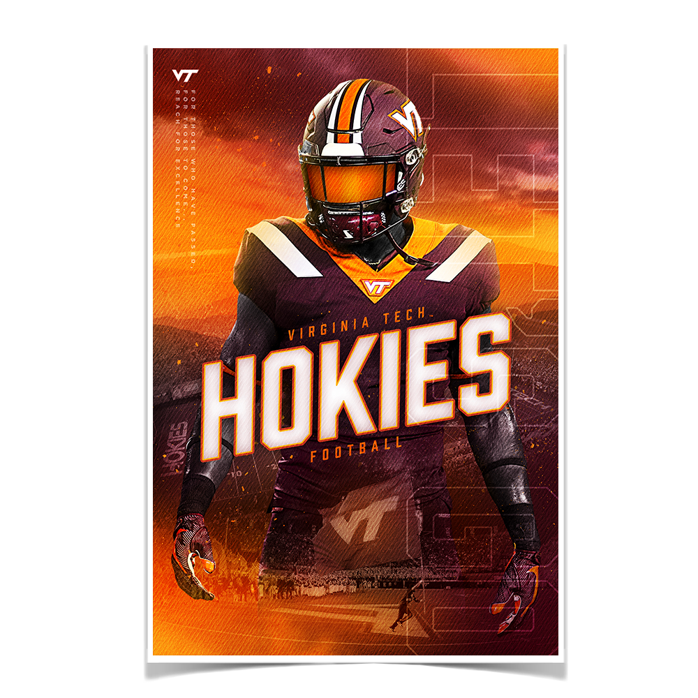 Virginia Tech Hokies - This is Hokie Football - College Wall Art #Canvas
