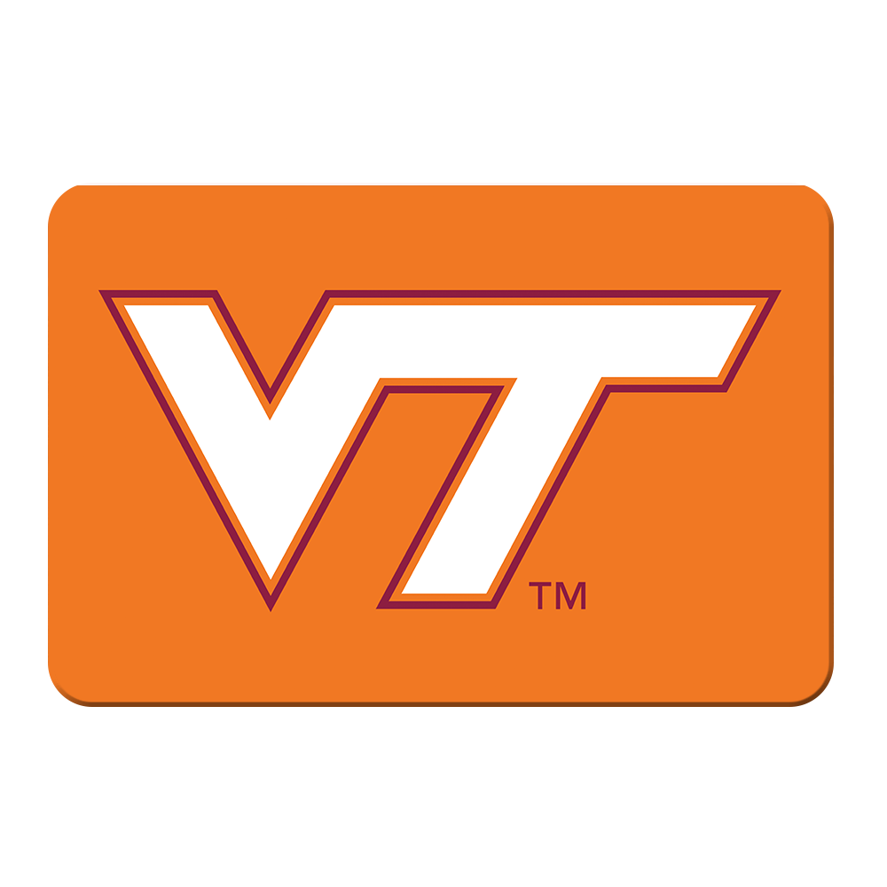 Virginia Tech Hokies - VT Orange - College Wall Art #Canvas