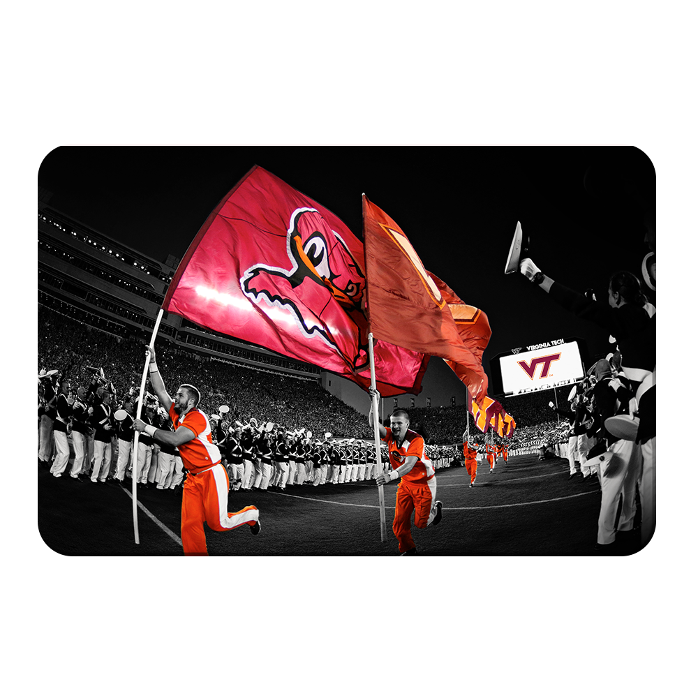 Virginia Tech Hokies - Enter Sandman - College Wall Art #Canvas