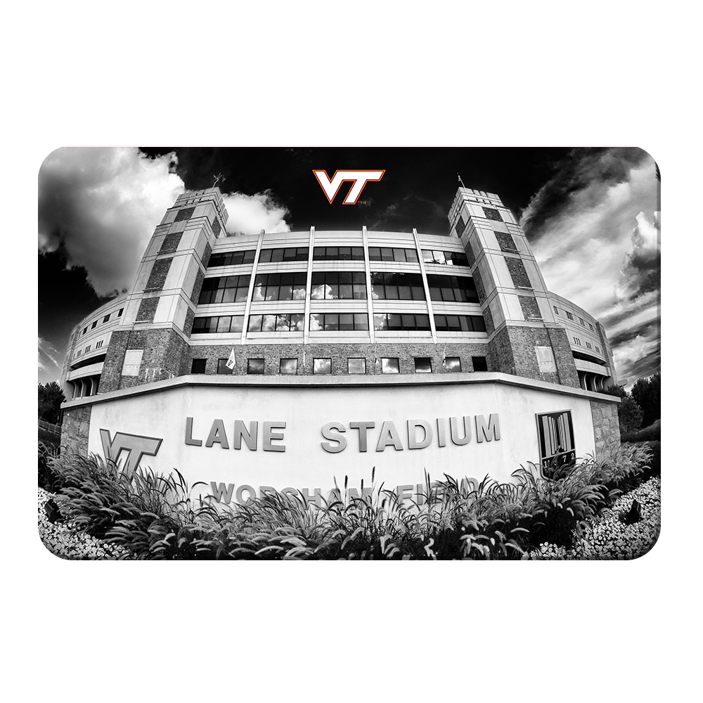 Virginia Tech Hokies - Lane Stadium Black & White - College Wall Art #Canvas