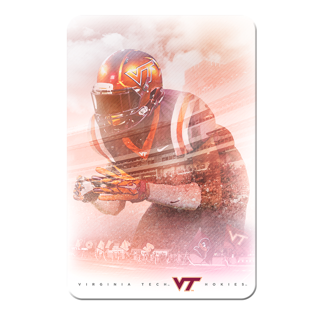 Virginia Tech Hokies - Lets Go VT Hokies - College Wall Art #Canvas